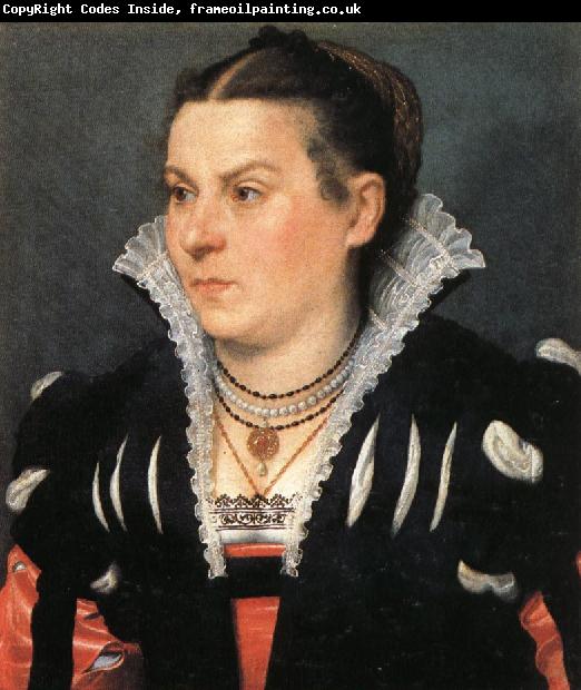 MORONI, Giovanni Battista Portrait of a Noblewoman